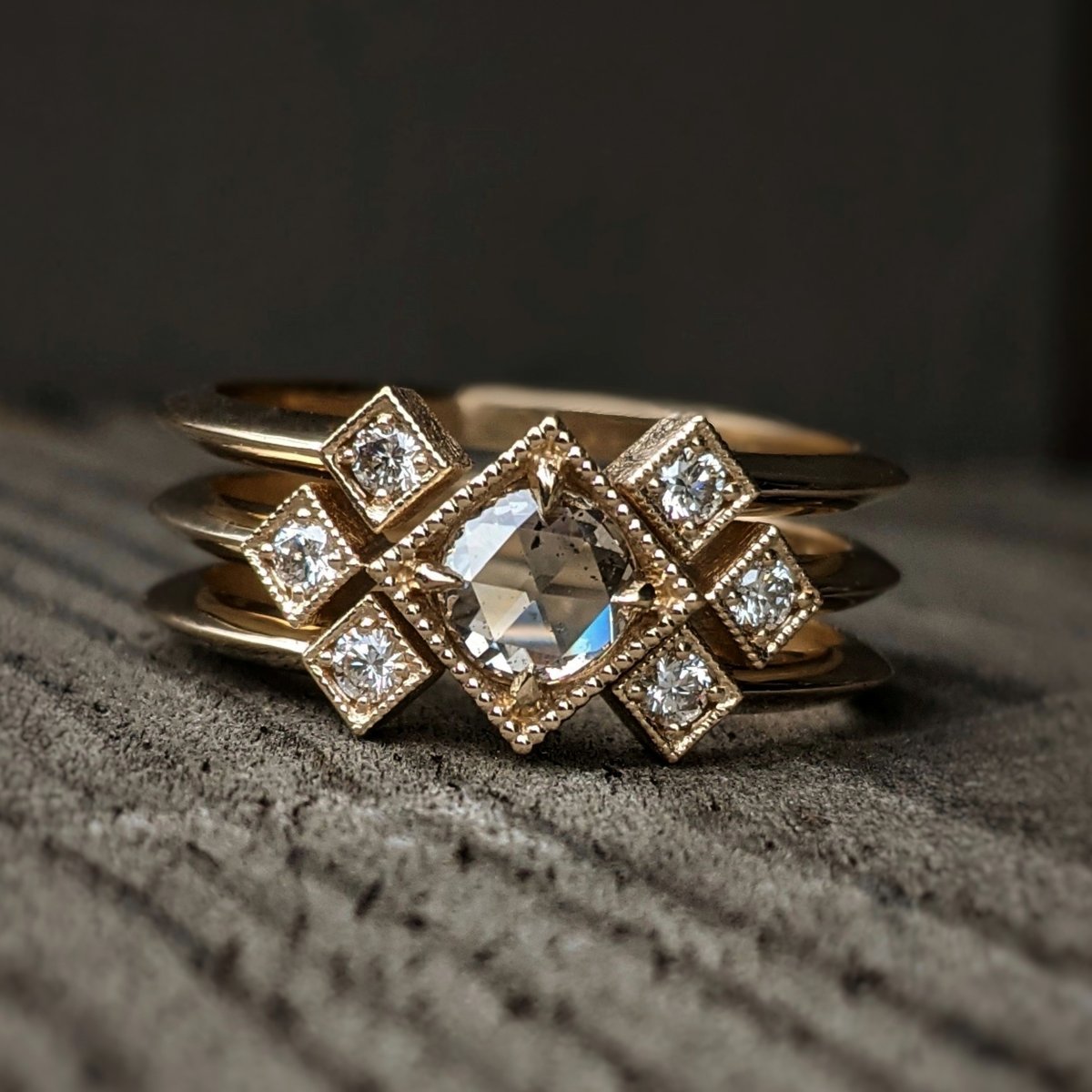 Image of Celeste Clara Ring Set