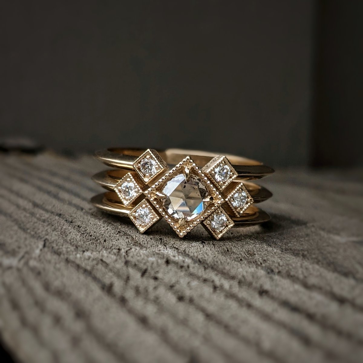 Image of Celeste Clara Ring Set