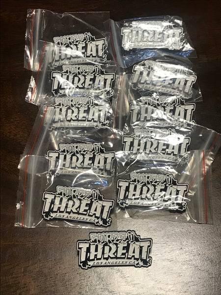 Image of Street Threat enamel pin