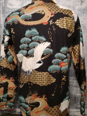 Image of Cranes and Dragons mens shirt
