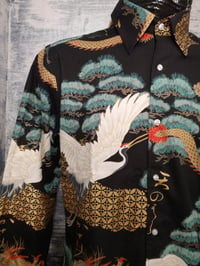 Image 4 of Cranes and Dragons mens shirt