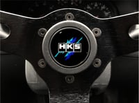 Image 1 of HKS Hornpush Sticker 40mm Domed