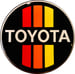 Image of Toyota Classic Horn push Sticker 40mm Domed