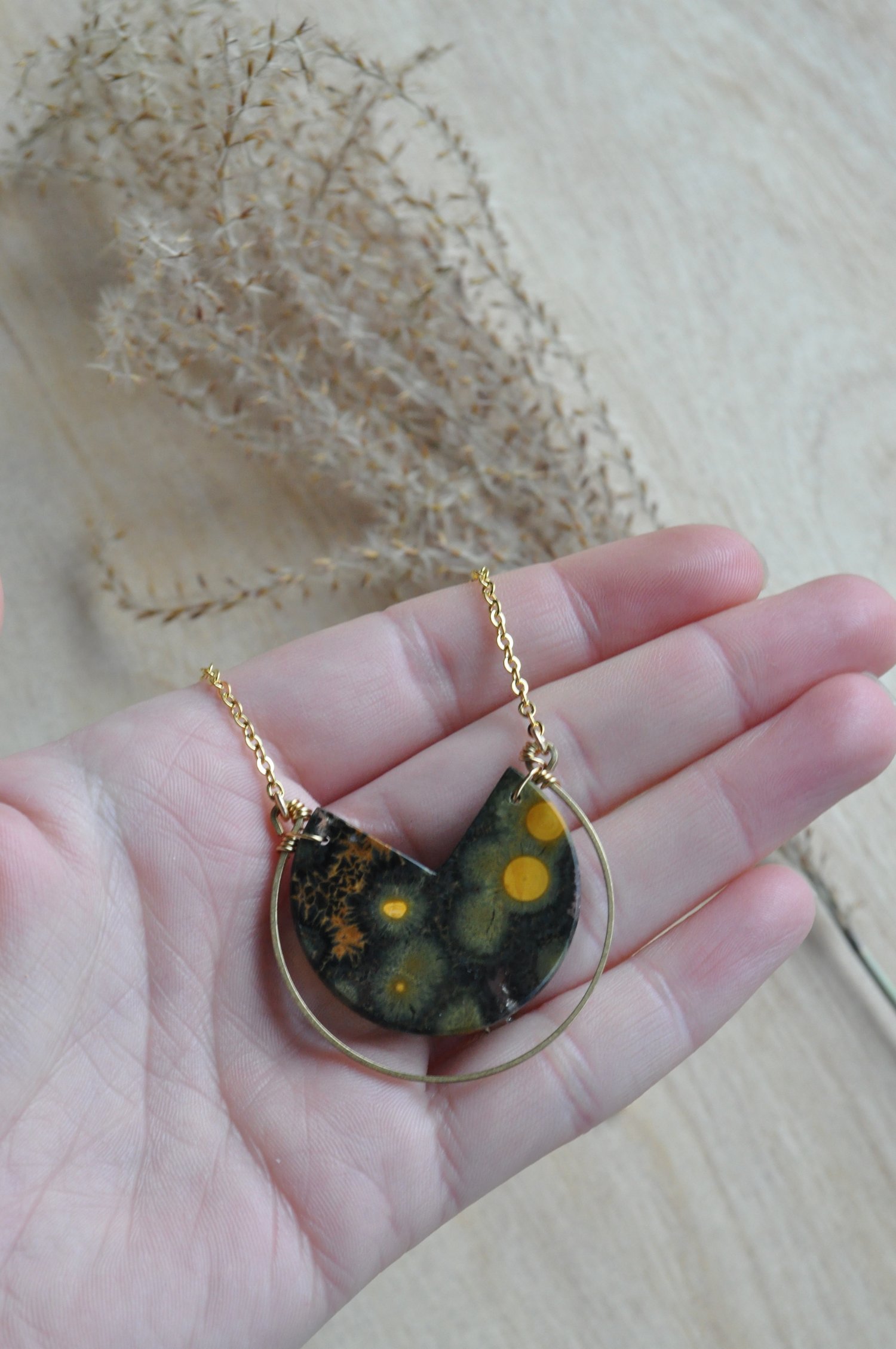 Image of One of a Kind Jasper Necklace 