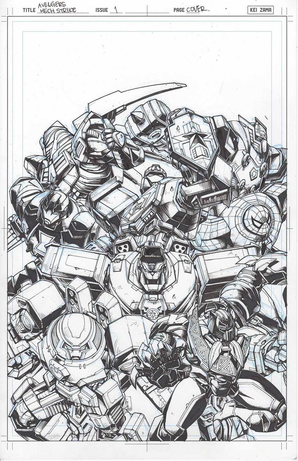 Avengers: Mech Strike #1 cover