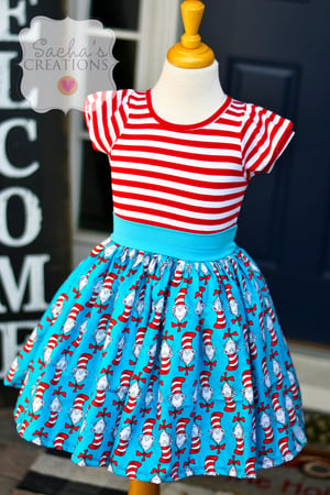 Image of Cat in the Hat Dress