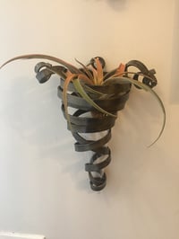 Forged Wall Vase