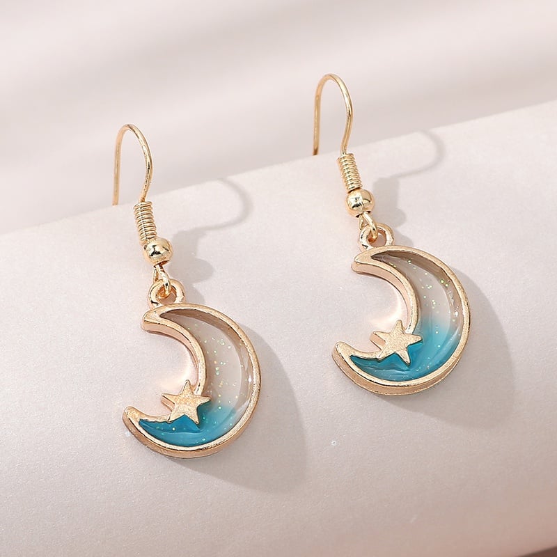 Image of Sweet Little Moon Earrings  
