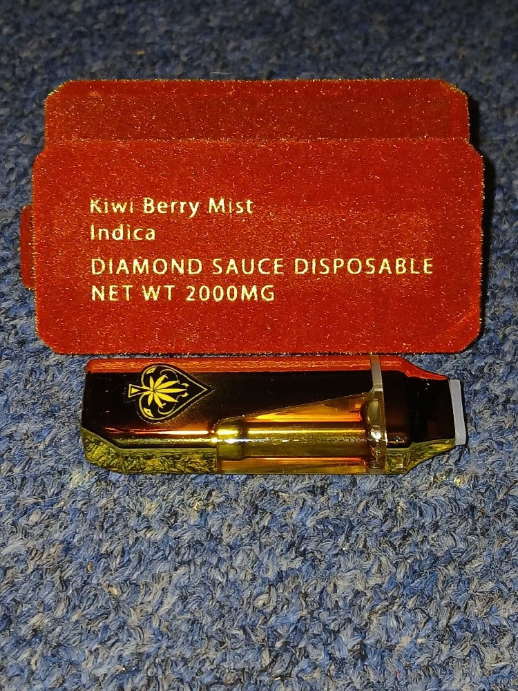 Kiwi berry mist 2 gram diamond sauce disposable 