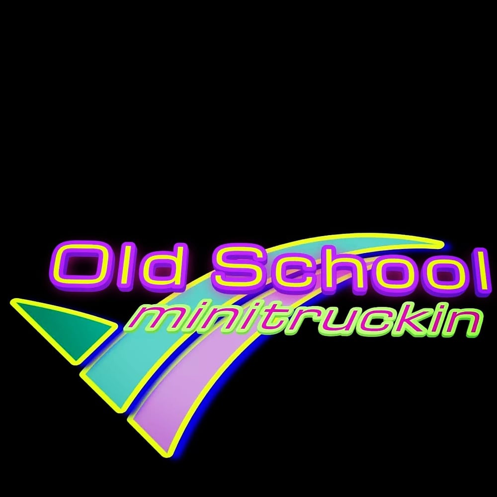 Image of Old school minitruckin logo 1