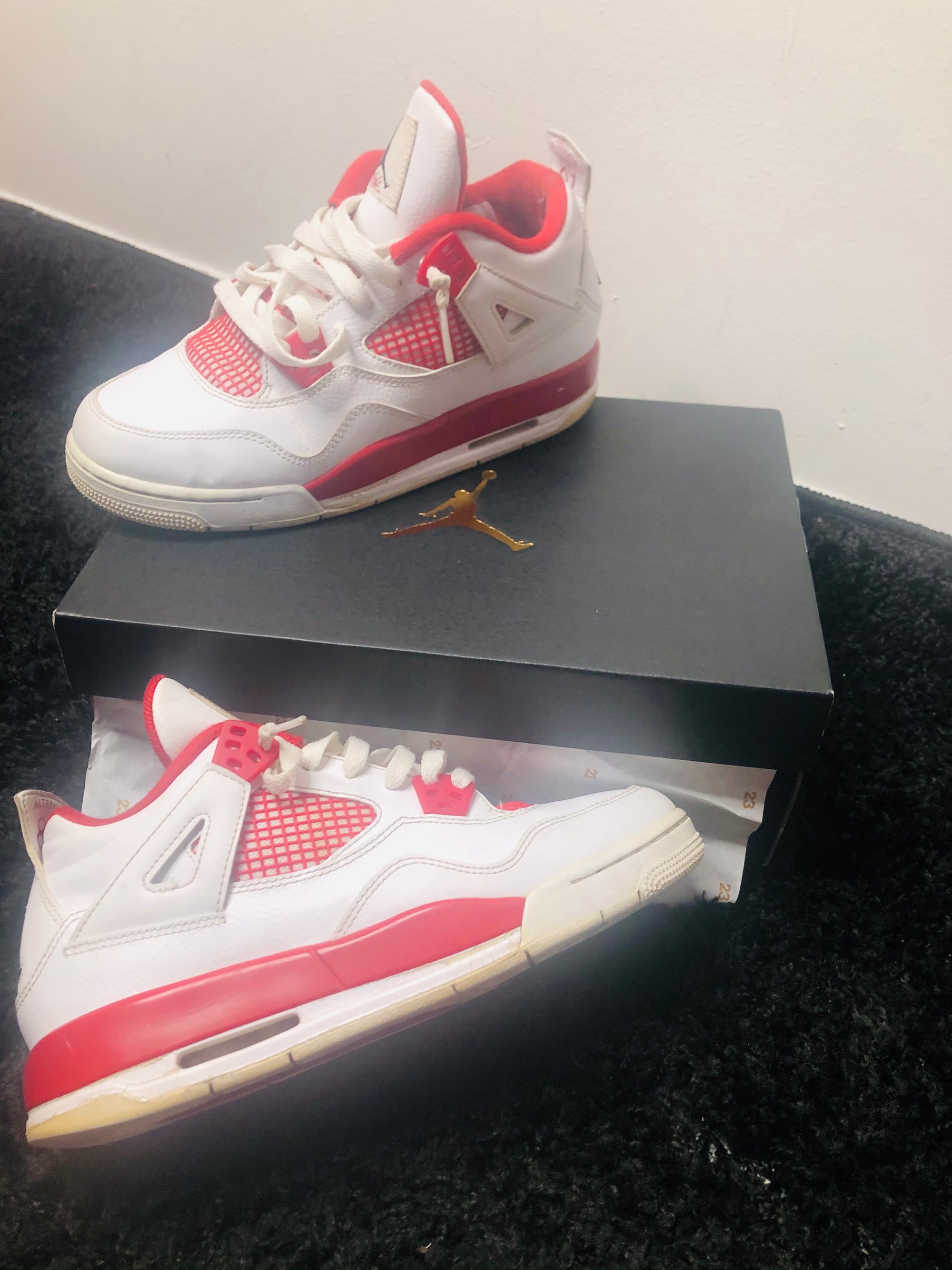 Jordan 4 Retro Alternate 89 Atl Addiction Shoes