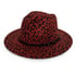 Cheetah Print Fedora Hats Image 2