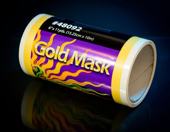 K-UTG GOLD DETAIL MASKING TAPE – Custom Fineline Tape & Art Supplies