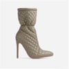 Quilted Ankle Boots