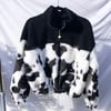 Mini Moo Faux Fur Jumper Jacket 