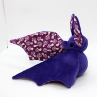 Image 2 of Purple Poison Mushroom Bat - Made to Order