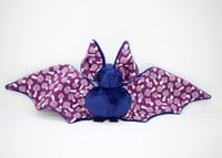 Image 3 of Midnight Blue Poison Mushroom Bat - Made to Order