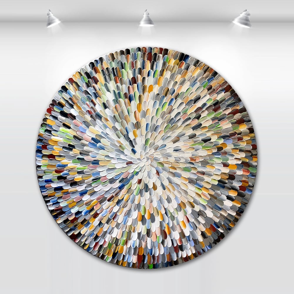 Image of Aura nemus - 90x90cm