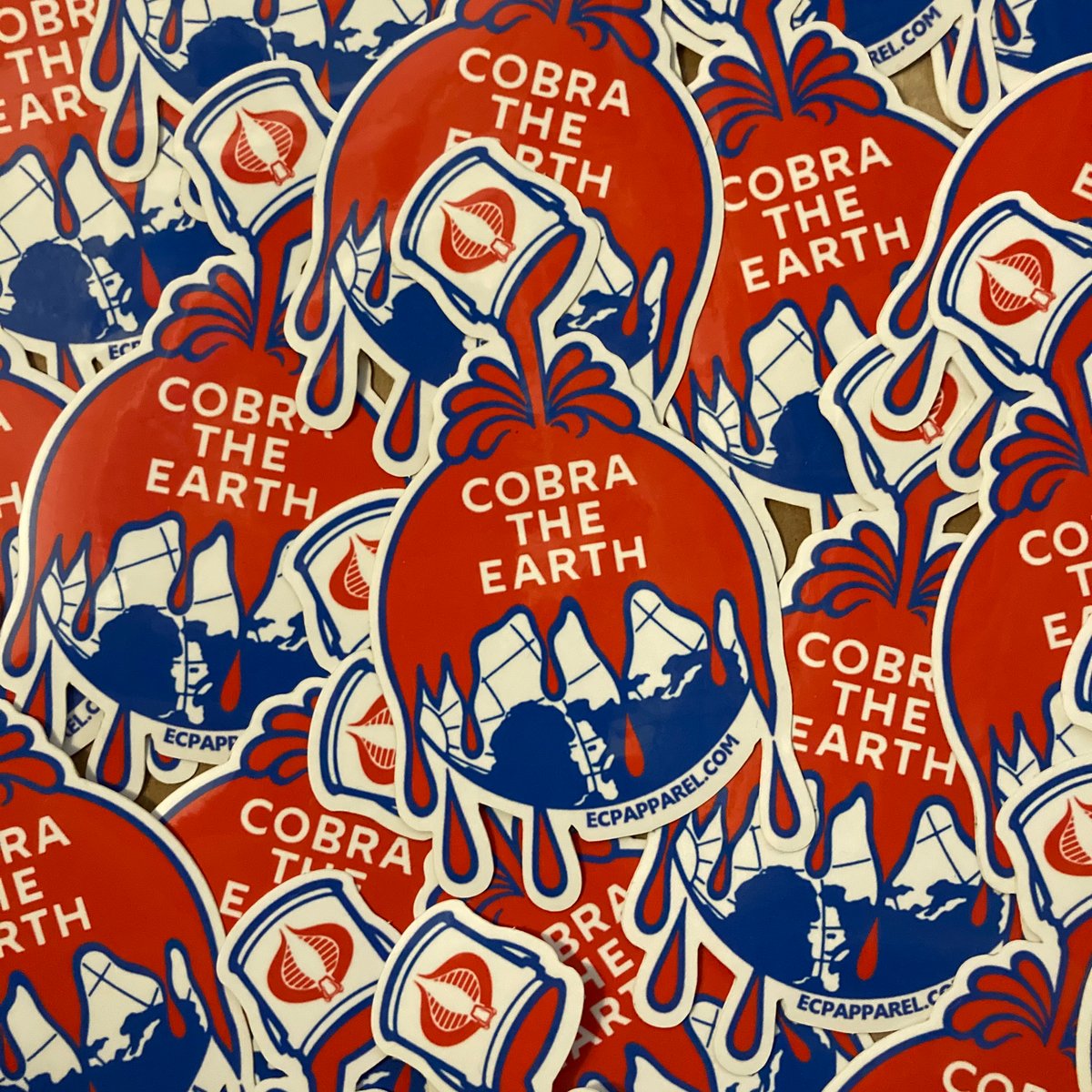 “Cobra the Earth” Die-cut Sticker