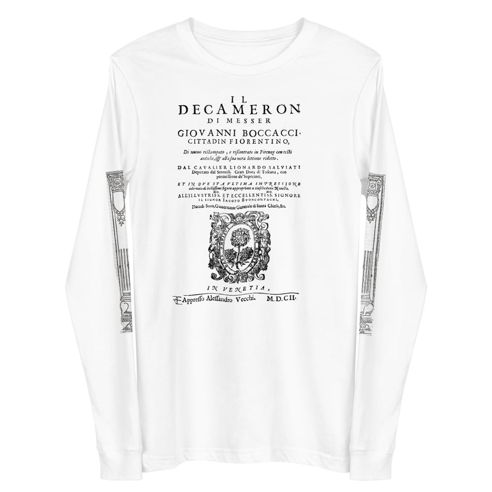 Image of DECAMERON long sleeve tee