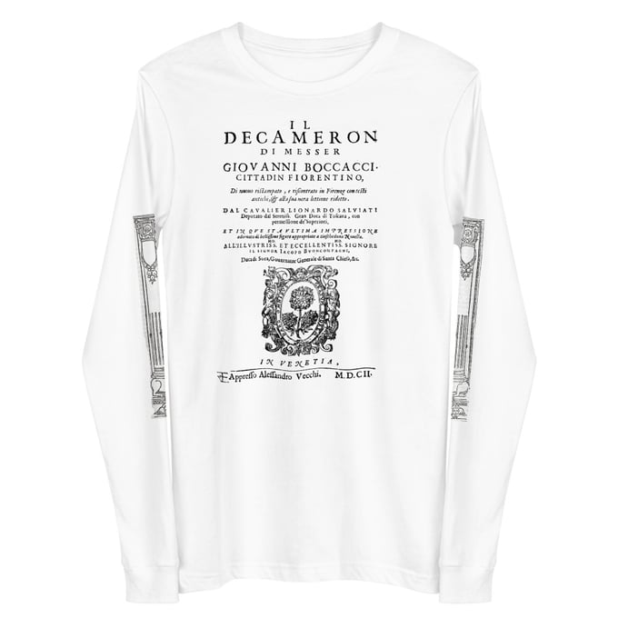 Image of DECAMERON long sleeve tee