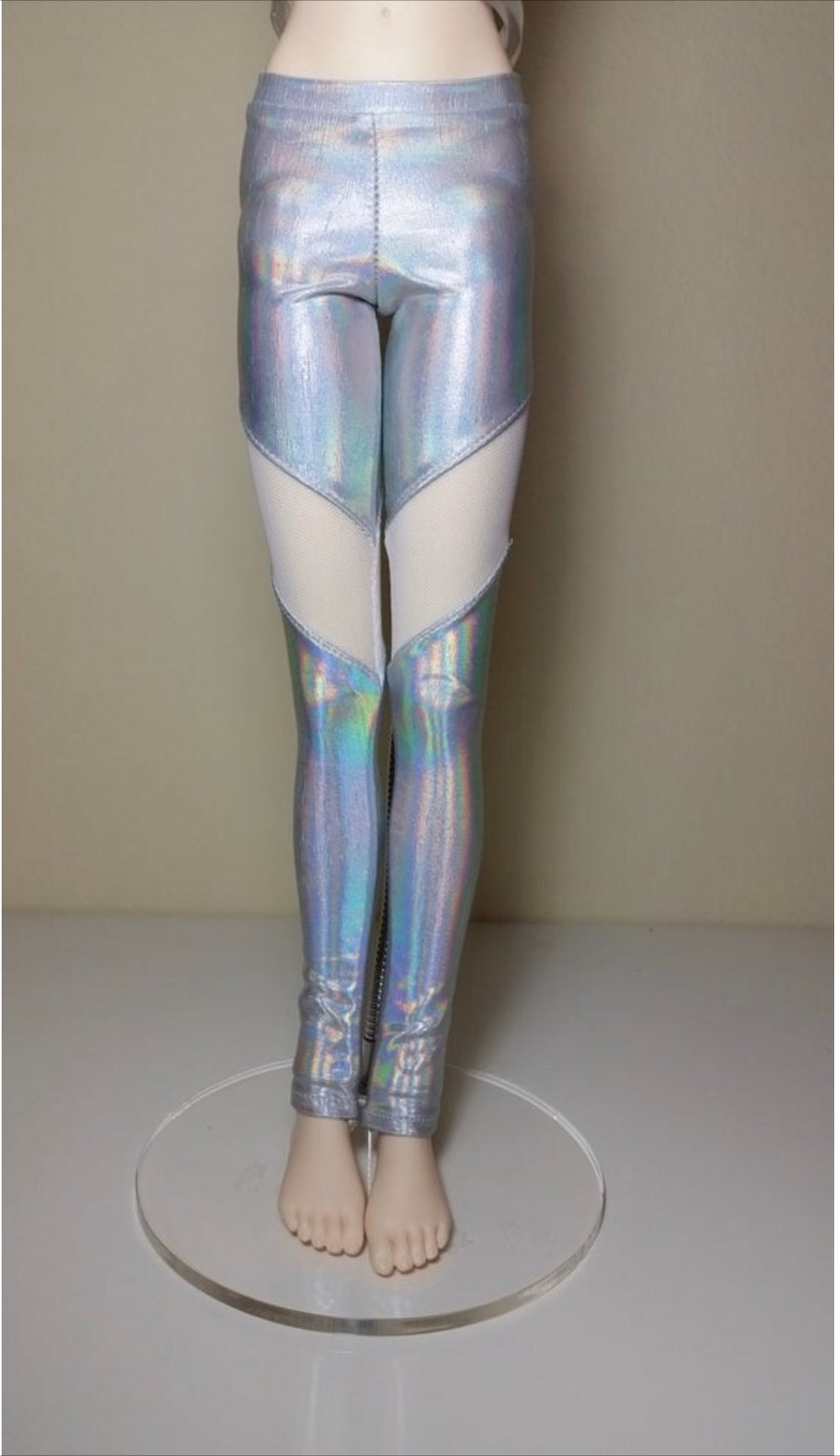 Opal Holo Mesh Insert Leggings: Feeple60