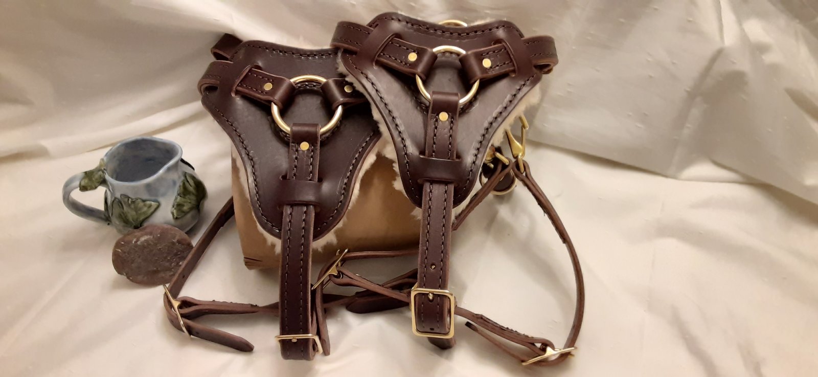 Leather 2024 agitation harness