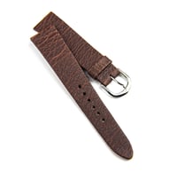 Image 1 of Hand-rolled Brown Japanese Shark rembordé vintage strap