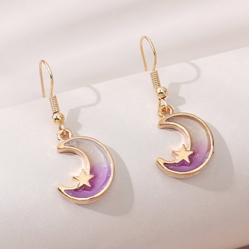 Image of Sweet Little Moon Earrings  
