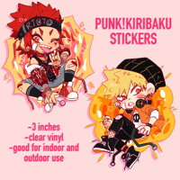 Image 1 of Punk!KiriBaku Stickers