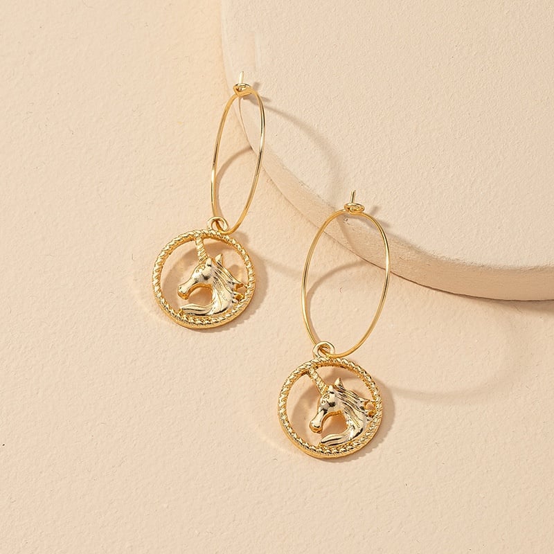 Image of Beautiful Unicorn Earrings 