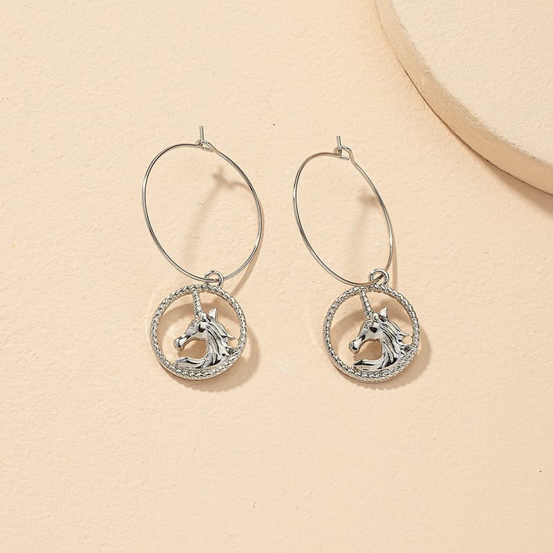Image of Beautiful Unicorn Earrings 