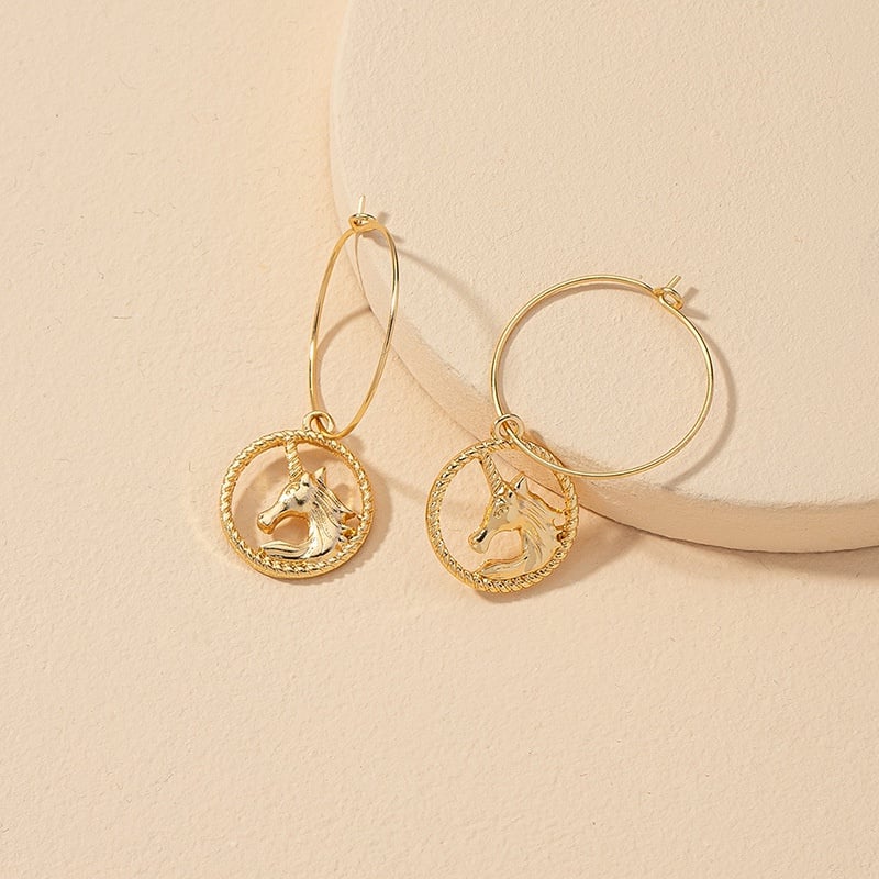 Image of Beautiful Unicorn Earrings 