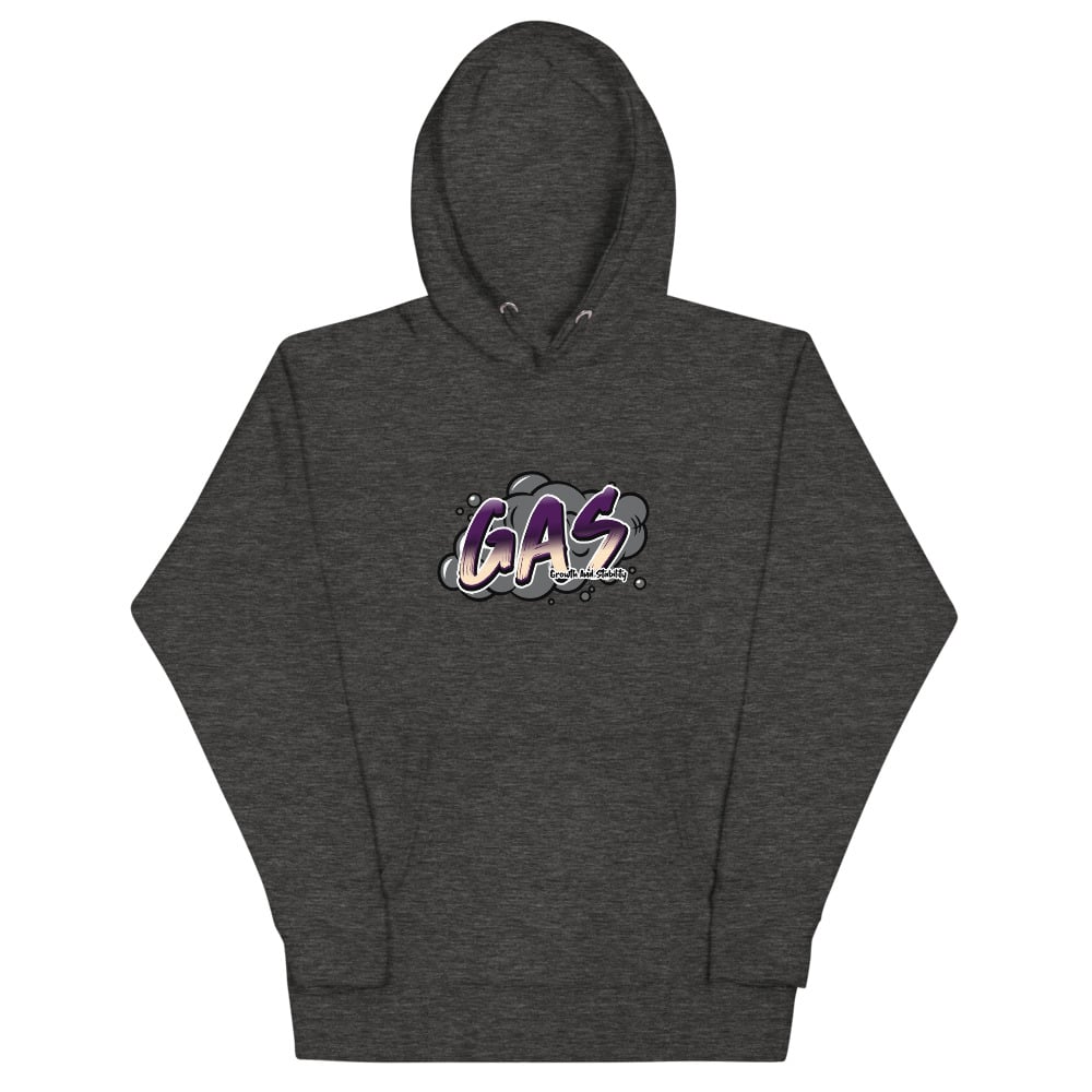 purple gas hoodie