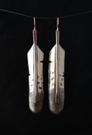 Image 1 of Large Silver Feathers