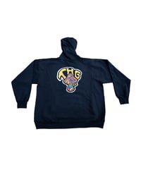 Image 1 of [ SHROOM HOODIE BLK ]