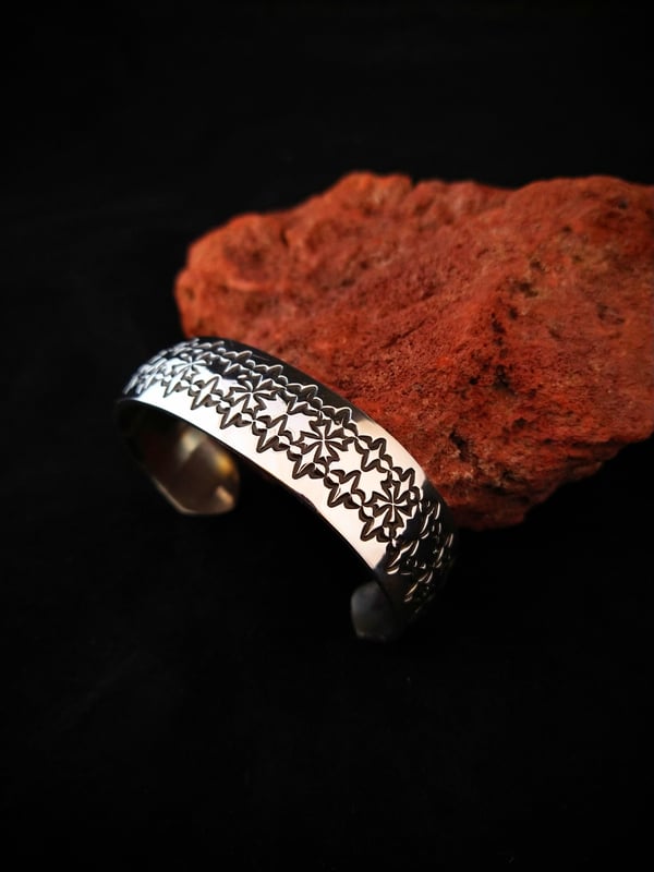 Image of 'Heartbeat' Tessellation Cuff 