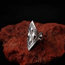 Image 2 of Coin Edge Dragon Skinn Ring
