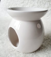 Image 1 of White Ceramic Burner