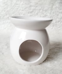 Image 2 of White Ceramic Burner