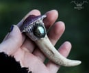 Image 2 of Laradorite Antler Mushroom Necklace