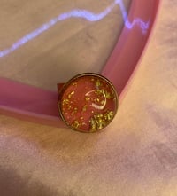 Image 1 of Pink Globe Ring