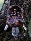 Image 1 of Quartz Mushroom Garden Necklace