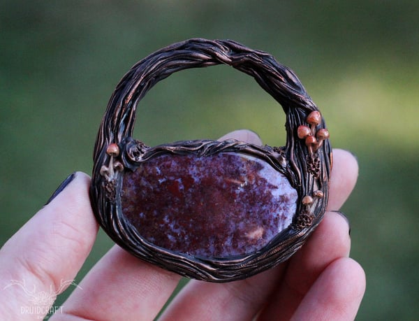 Image of Bloodstone Fairy Portal Necklace