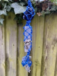 Image 3 of Dolphin Guardian - Macrame Pendant