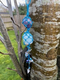 Image 1 of Ocean Guardian - Macrame Pendant