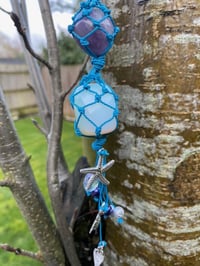 Image 2 of Ocean Guardian - Macrame Pendant