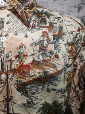 Image of Colourful pirates mens shirt