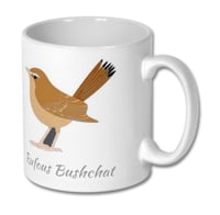 Image 2 of Rufous Bushchat Mug