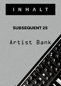 Image 1 of INHALT Moog Subsequent 25 Artist Bank